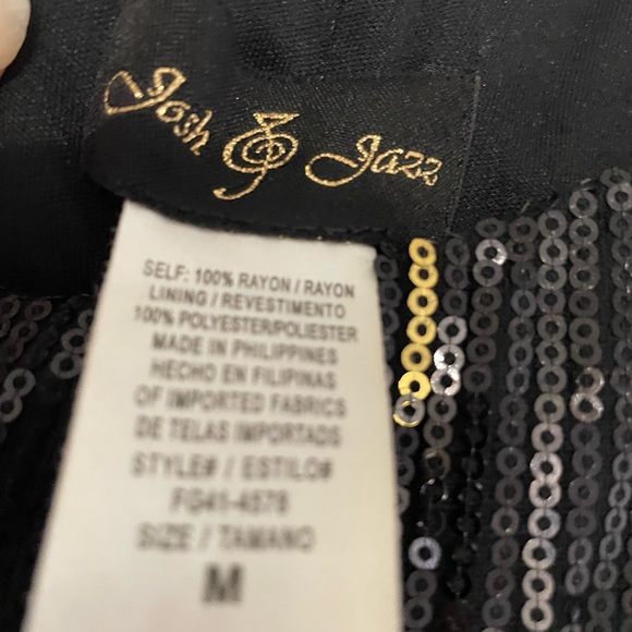 Josh & Jazz metallic sequined dress, size M - Picture 3 of 4